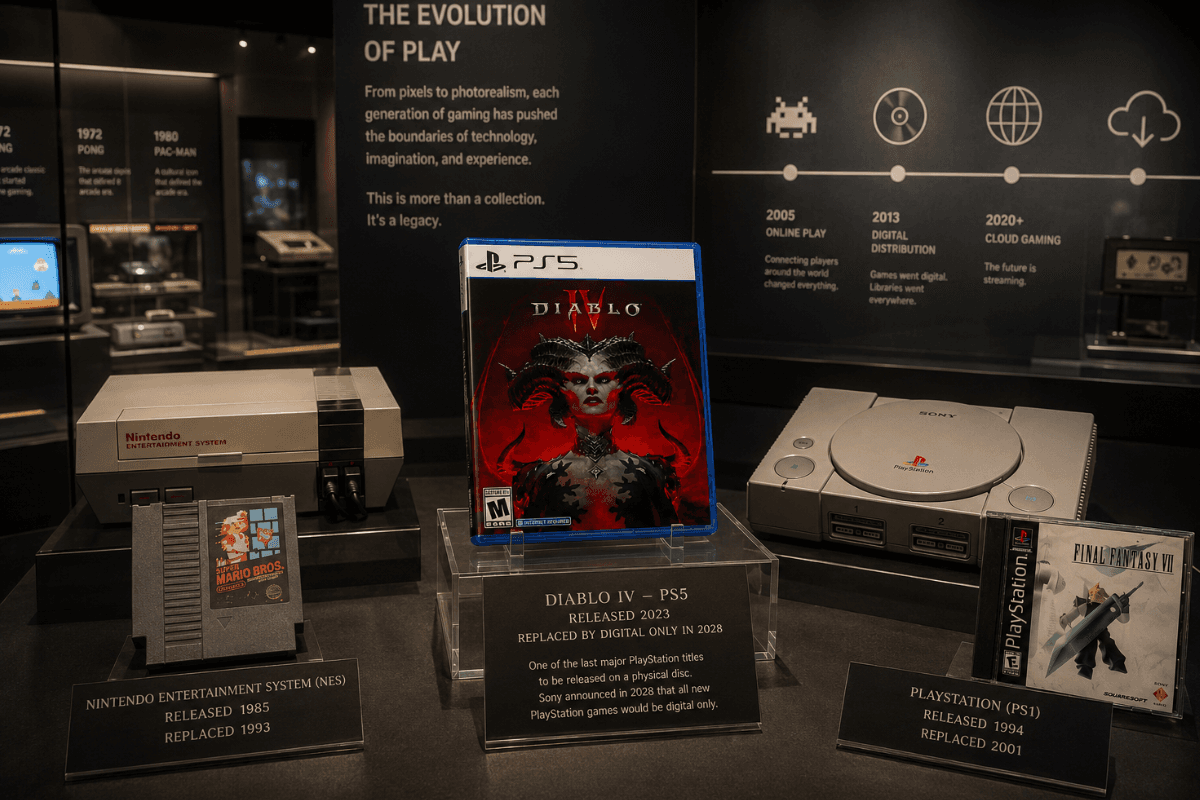 Sony Puts Physical Discs To Rest in 2028